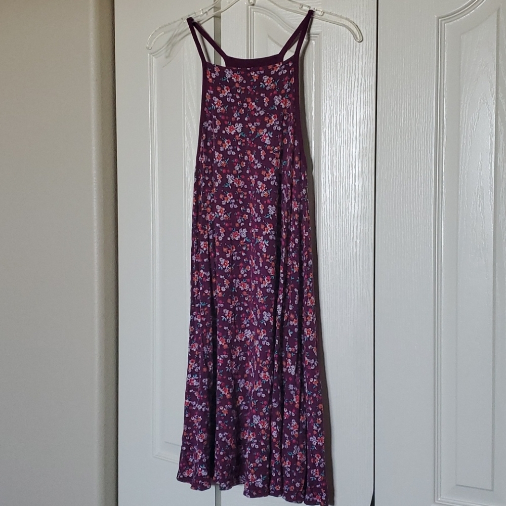 SO halter top swing dress